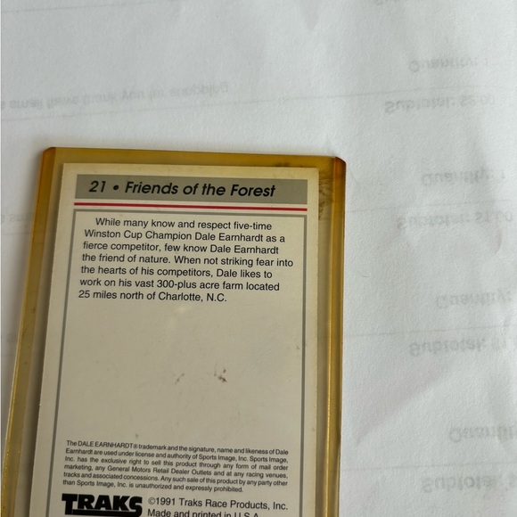 NASCAR.‎ Stickers, magnets cards, and mini vehicle.  1216 - Picture 6 of 7